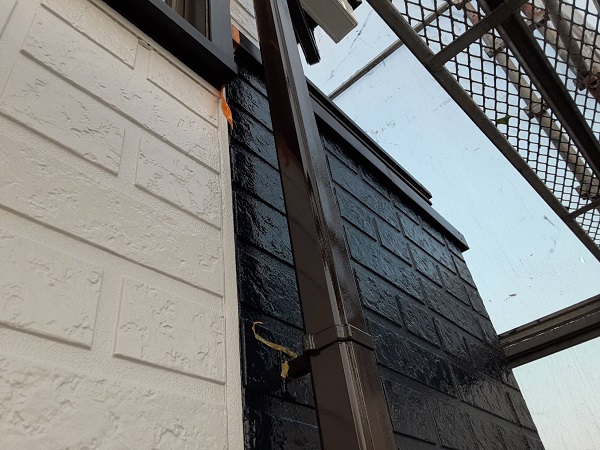 埼玉県さいたま市西区　N様邸　屋根塗装・外壁塗装　雨樋塗装　基礎塗装　雨樋の素材別劣化症状 (2)