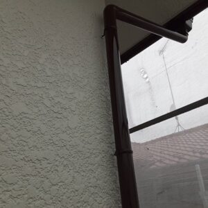 埼玉県さいたま市中央区　S様邸　外壁塗装・付帯部塗装　雨樋の塗装　サッシ掃除 (1)
