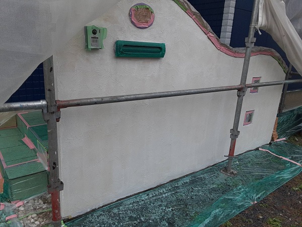 埼玉県さいたま市中央区　Y様邸　屋根塗装・外壁塗装　門塀　タッチアップ作業 (2)
