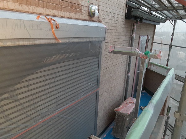 埼玉県さいたま市中央区　S様邸　屋根塗装・外壁塗装　高圧洗浄　養生　コーキング工事 (2)