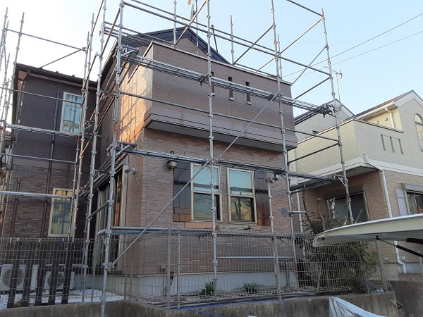 さいたま市北区　T様邸　屋根塗装・外壁塗装　タッチアップ　完工 (2)