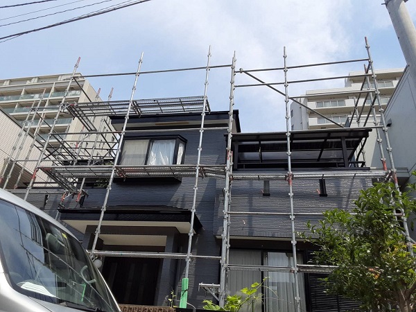 さいたま市北区　T様邸　屋根塗装・外壁塗装　タッチアップ　完工2 (1)