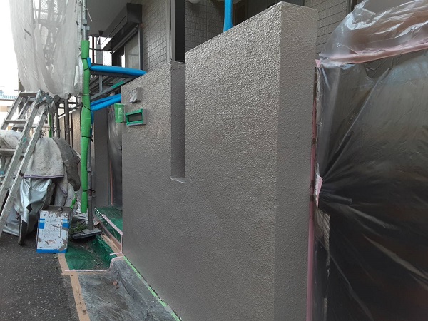 埼玉県さいたま市緑区　N様邸　屋根塗装・外壁塗装　門塀の塗装、タッチアップ作業、メッシュシート取り (1)