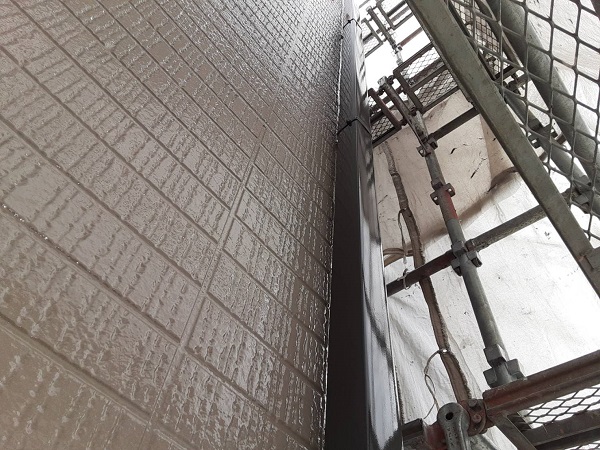 埼玉県さいたま市緑区　N様邸　屋根塗装・外壁塗装　鉄部、雨樋の塗装 (2)
