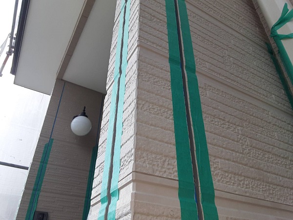 埼玉県さいたま市浦和区　G様邸　屋根塗装・外壁塗装　下地処理　コーキング工事 (2)