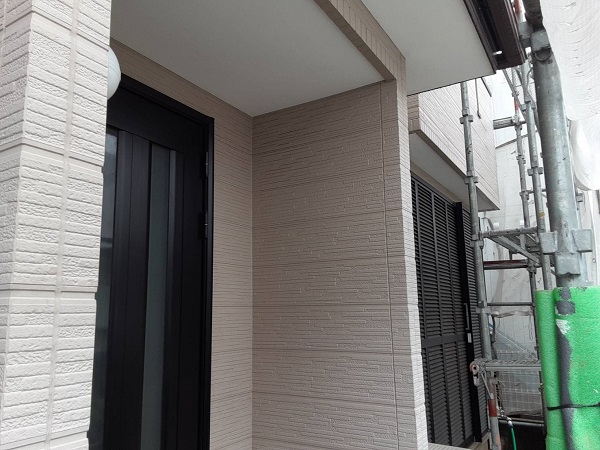 埼玉県さいたま市浦和区　G様邸　屋根塗装・外壁塗装　足場設置、高圧洗浄 (1)