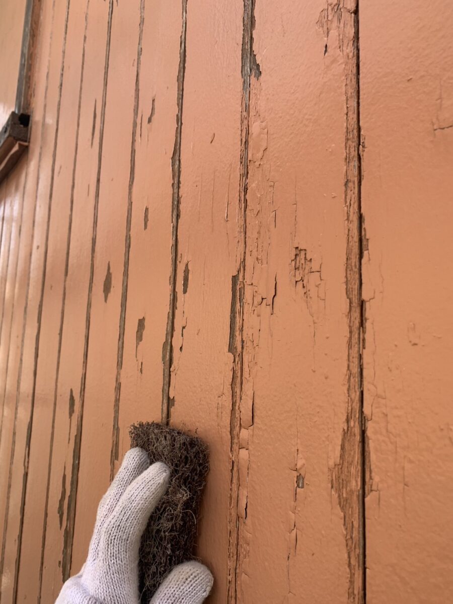 埼玉県所沢市　K様邸　外壁塗装　木部塗装　木部に適した塗料って？　外壁のケレン