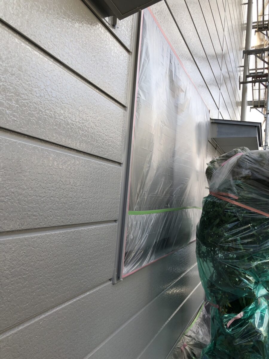 埼玉県さいたま市N様邸　外壁塗装　屋根塗装 仕上げ塗装　雨戸　鉄部塗装　外壁の仕上げ (2)