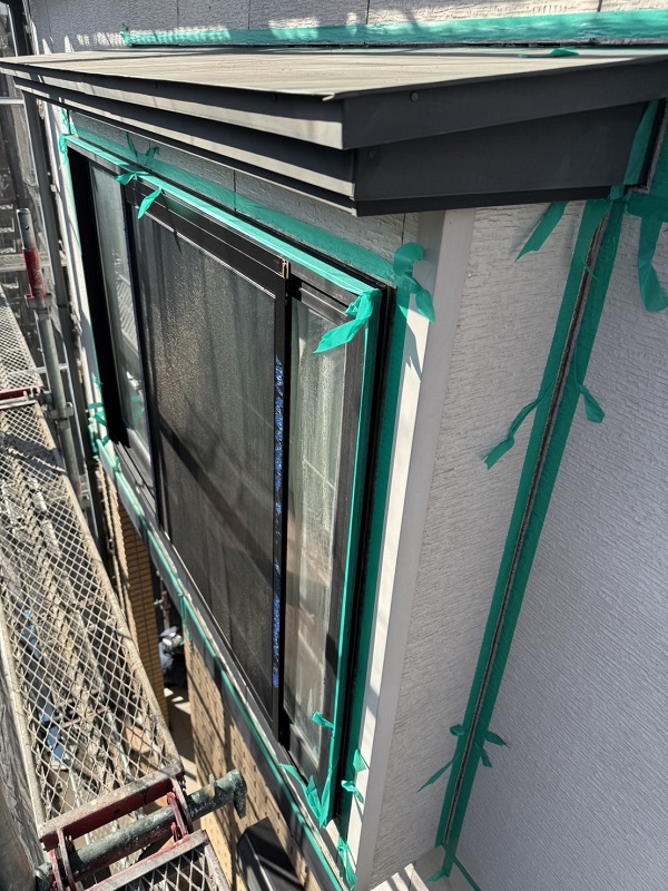 埼玉県さいたま市F様邸　屋根塗装・外壁塗装　コーキング工事で防水性向上！ (3)