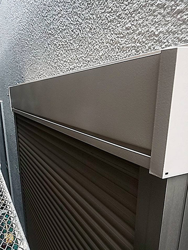 埼玉県さいたま市 シャッターボックス 仕上げ