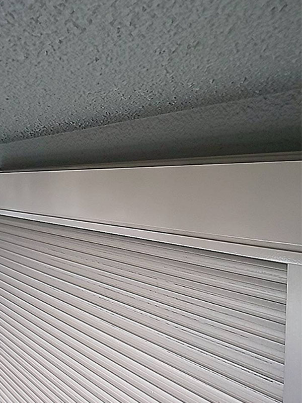 埼玉県さいたま市 シャッターボックス 仕上げ 全体