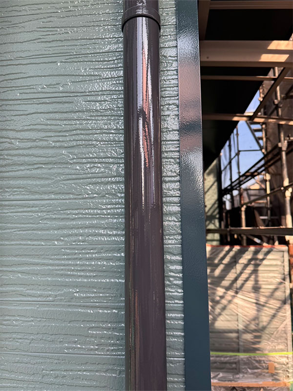 埼玉県さいたま市 雨どい 仕上げ