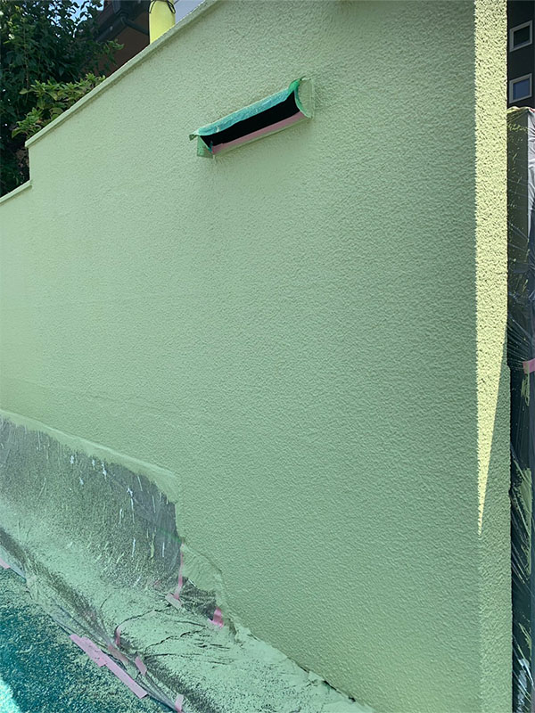 埼玉県さいたま市 塀 仕上げ