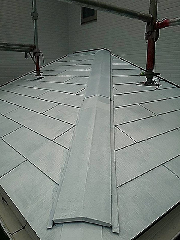 埼玉県さいたま市 下屋根 下塗り