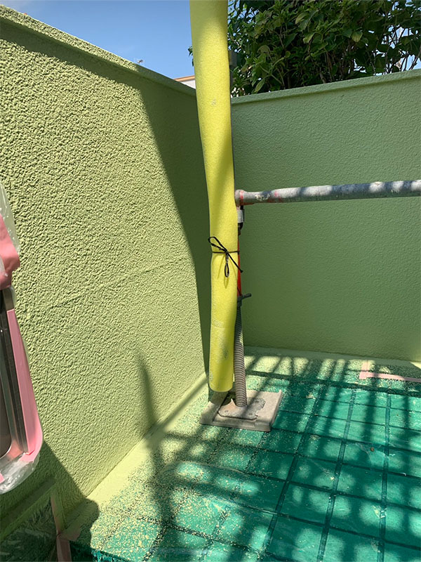 埼玉県さいたま市 塀内側 仕上げ