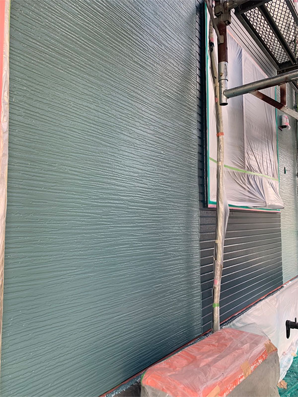 埼玉県さいたま市 外壁中塗り 窓付近