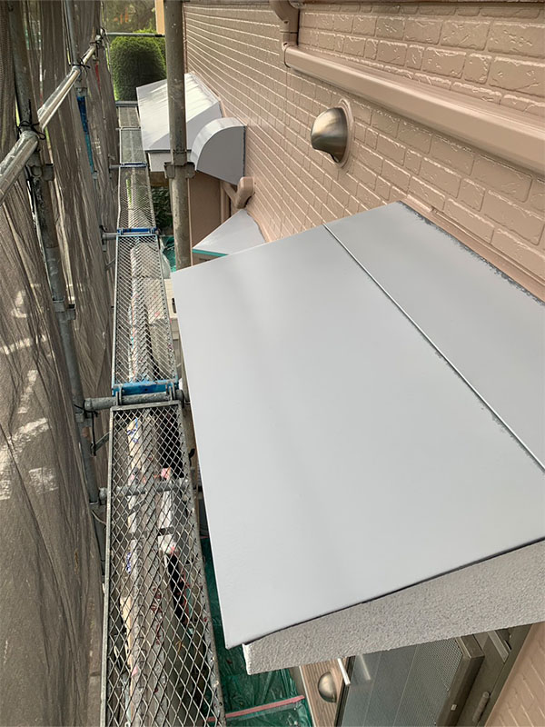 埼玉県さいたま市 庇 サビ止め