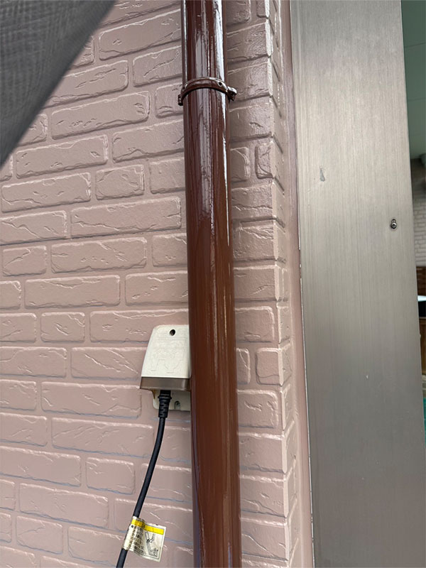 埼玉県さいたま市 雨どい 仕上げ