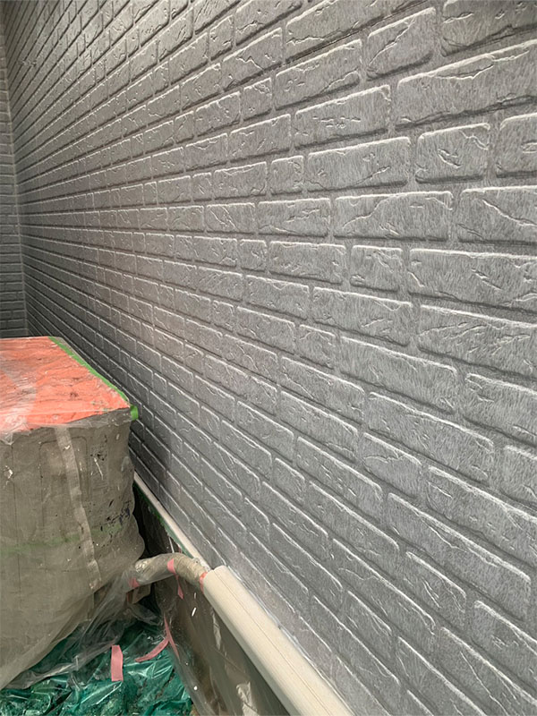 埼玉県さいたま市 室外機 外壁 下塗り