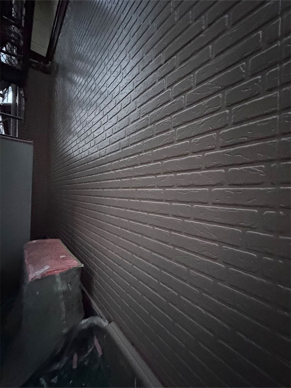 埼玉県さいたま市 外壁中塗り 室外機