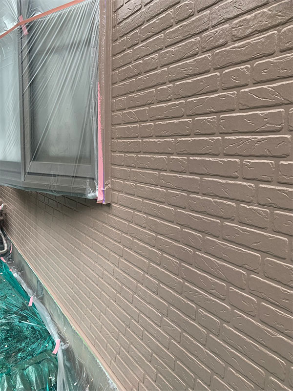 埼玉県さいたま市 窓 外壁 上塗り