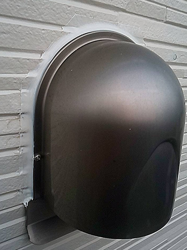 埼玉県さいたま市 排気口 コーキング 施工後