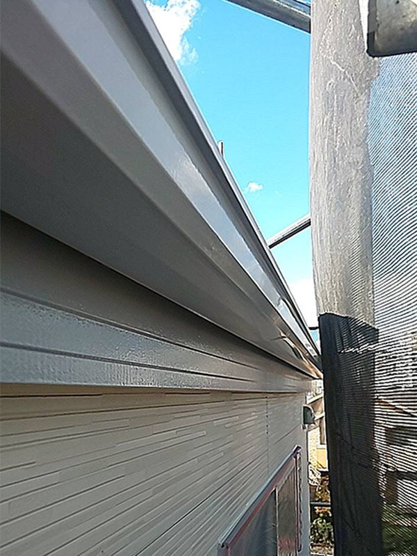 埼玉県さいたま市 破風板 雨どい 仕上げ