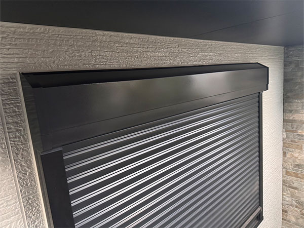 埼玉県さいたま市 シャッターボックス 仕上げ