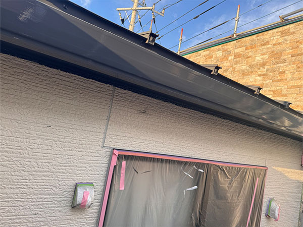 埼玉県さいたま市 軒樋 仕上げ