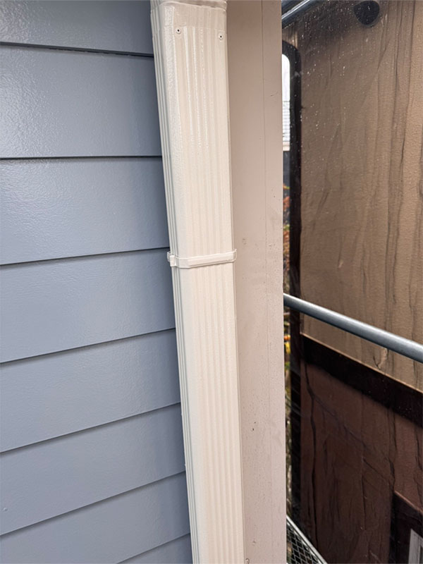 埼玉県さいたま市 雨どい 仕上げ