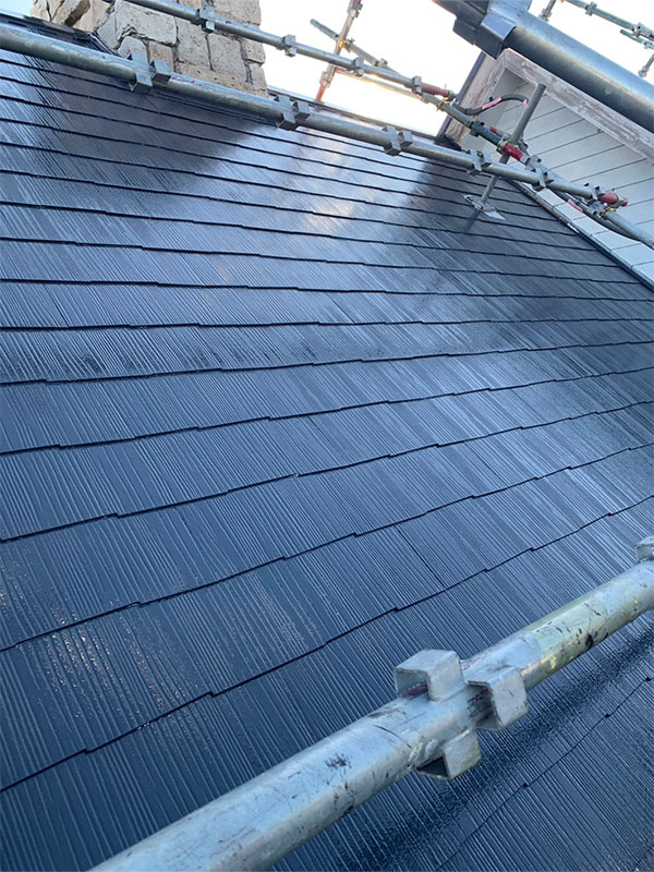 埼玉県さいたま市 屋根 中塗り