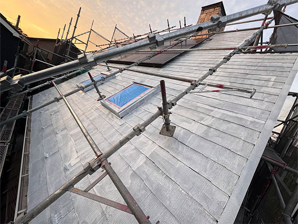 埼玉県さいたま市 屋根下塗り 天窓