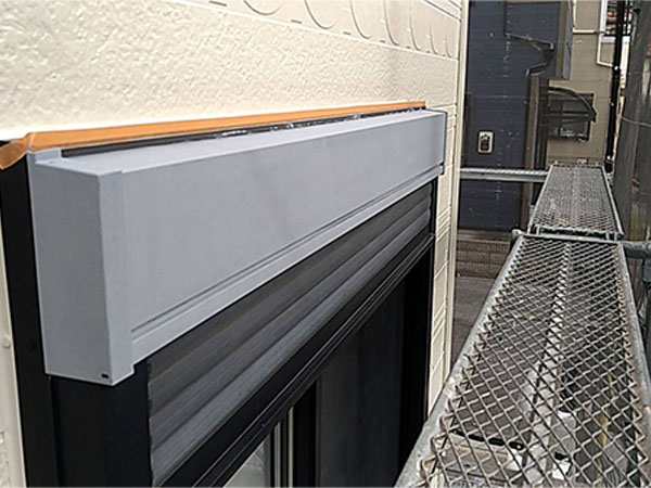 埼玉県さいたま市 シャッターボックス サビ止め