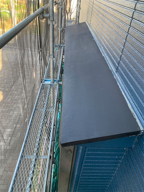 埼玉県さいたま市 庇 サビ止め