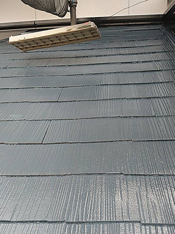 埼玉県さいたま市 下屋根 中塗り