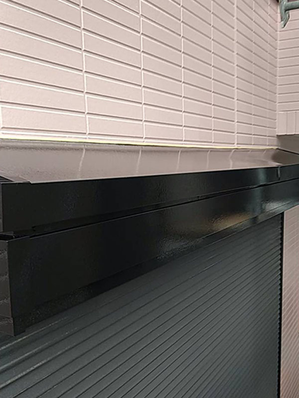 埼玉県さいたま市 シャッターボックス 仕上げ