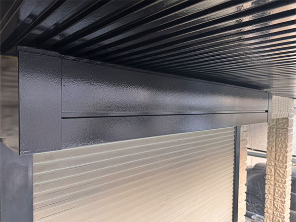 埼玉県さいたま市 シャッターボックス 仕上げ