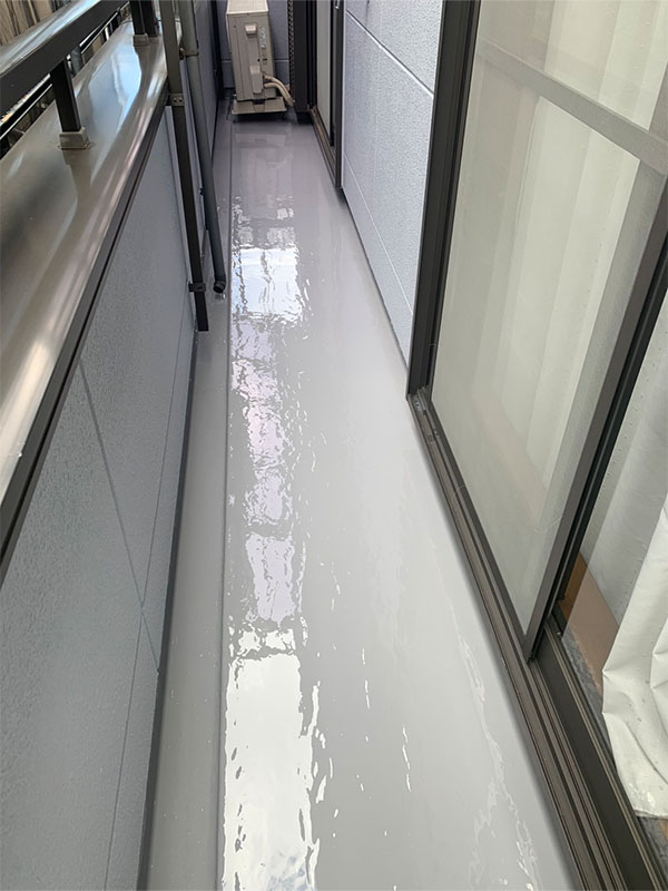 埼玉県さいたま市 ベランダ塗装