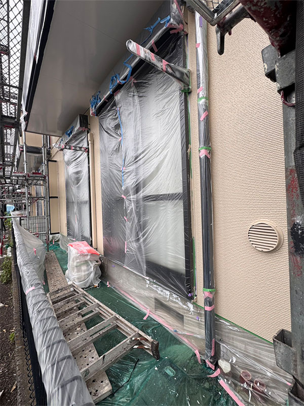埼玉県さいたま市 外壁中塗り