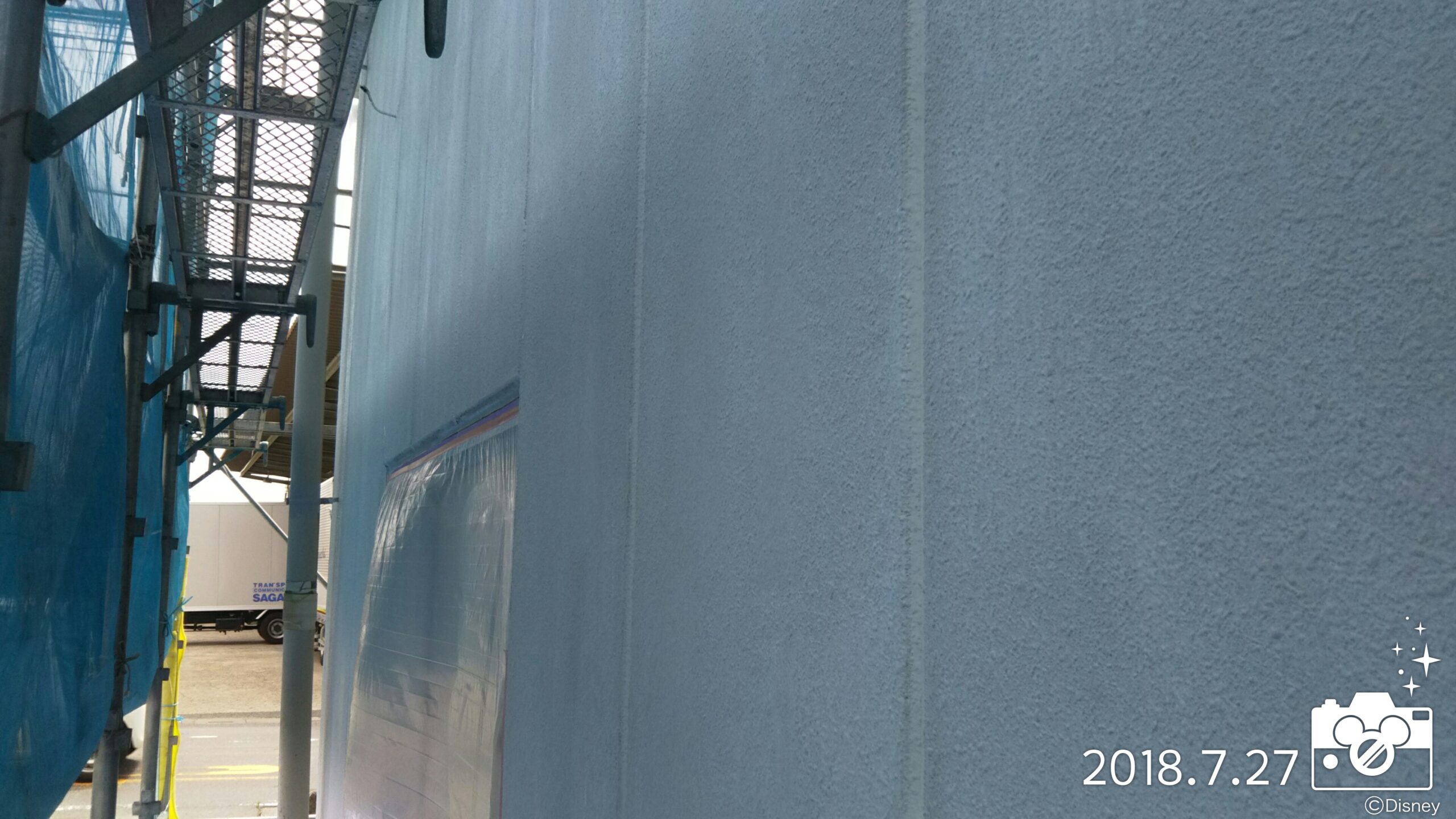 埼玉県さいたま市　外壁・鉄部の仕上げ塗装｜埼玉県さいたま市見沼区の某工場にて塗り替えリフォーム中