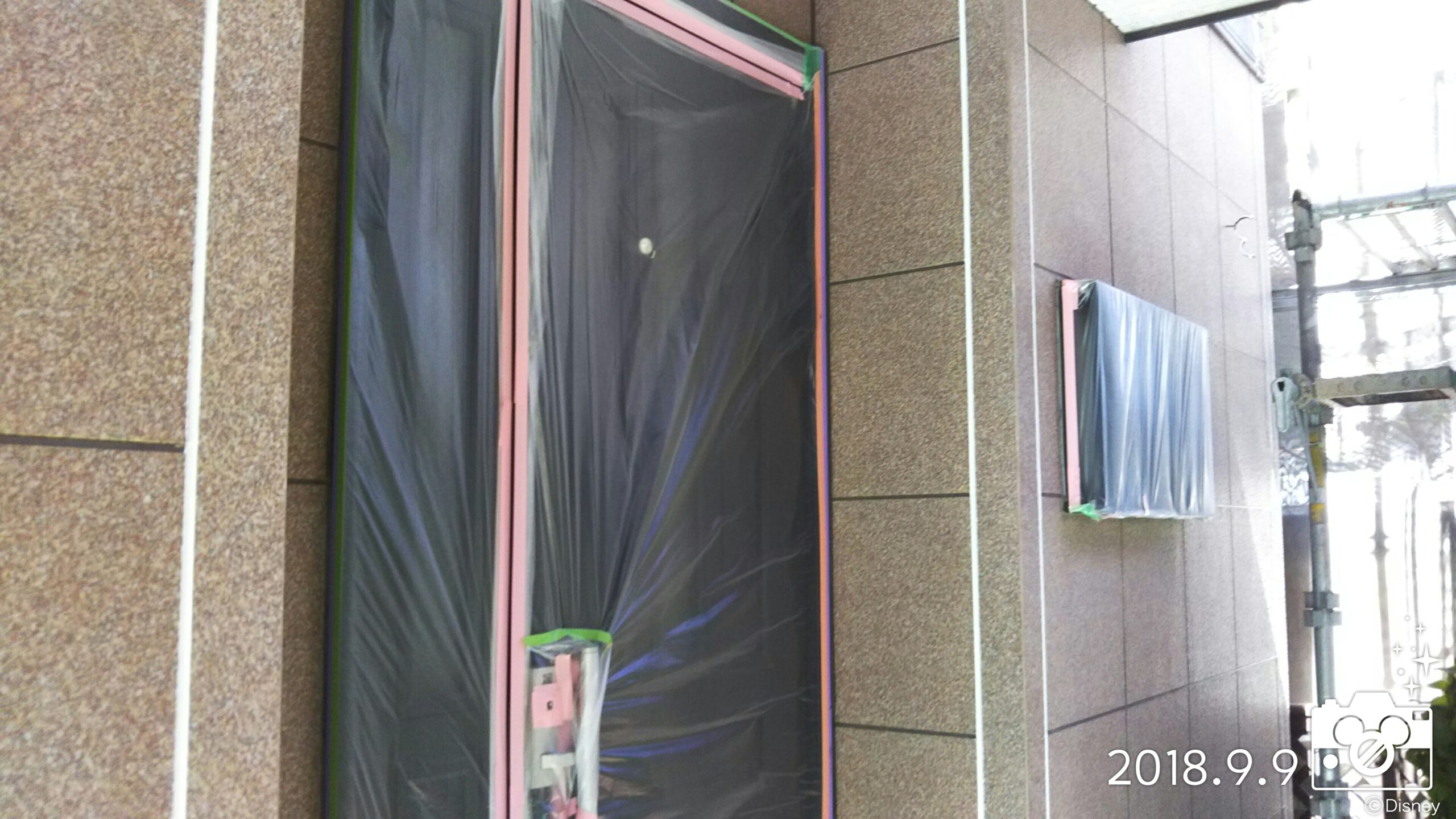 埼玉県さいたま市　外壁の養生・外壁の下塗り|さいたま市桜区のM様邸にて塗り替えリフォーム中