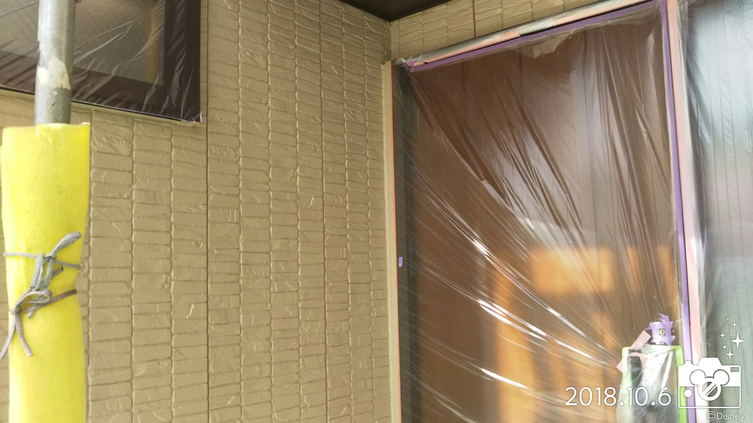 埼玉県さいたま市　外壁中塗り塗装・破風仕上げ塗装|さいたま市中央区の木造２階建てのＴ様邸にて塗り替えリフォーム中