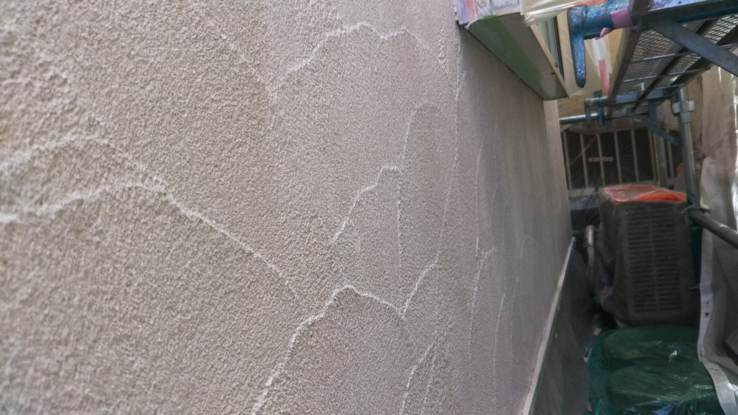 埼玉県さいたま市浦和区のK様邸（木造３階建て）にて外壁の下塗り塗装