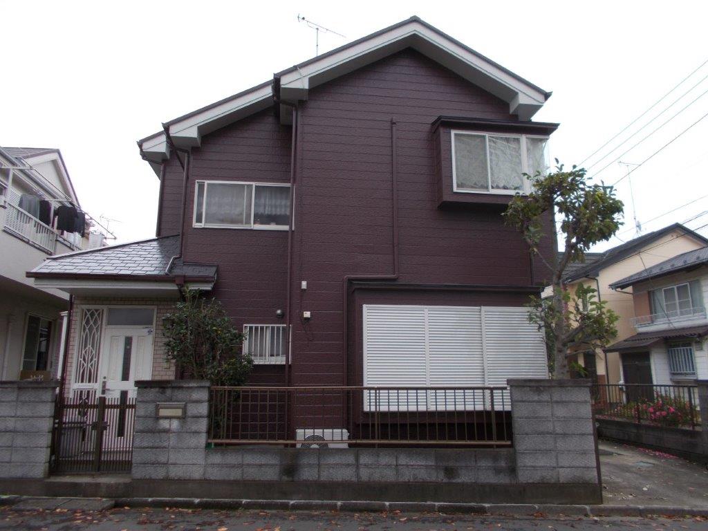 埼玉県さいたま市北区のO様邸（木造2階建て）にて屋根・外壁・軒の塗装工事
