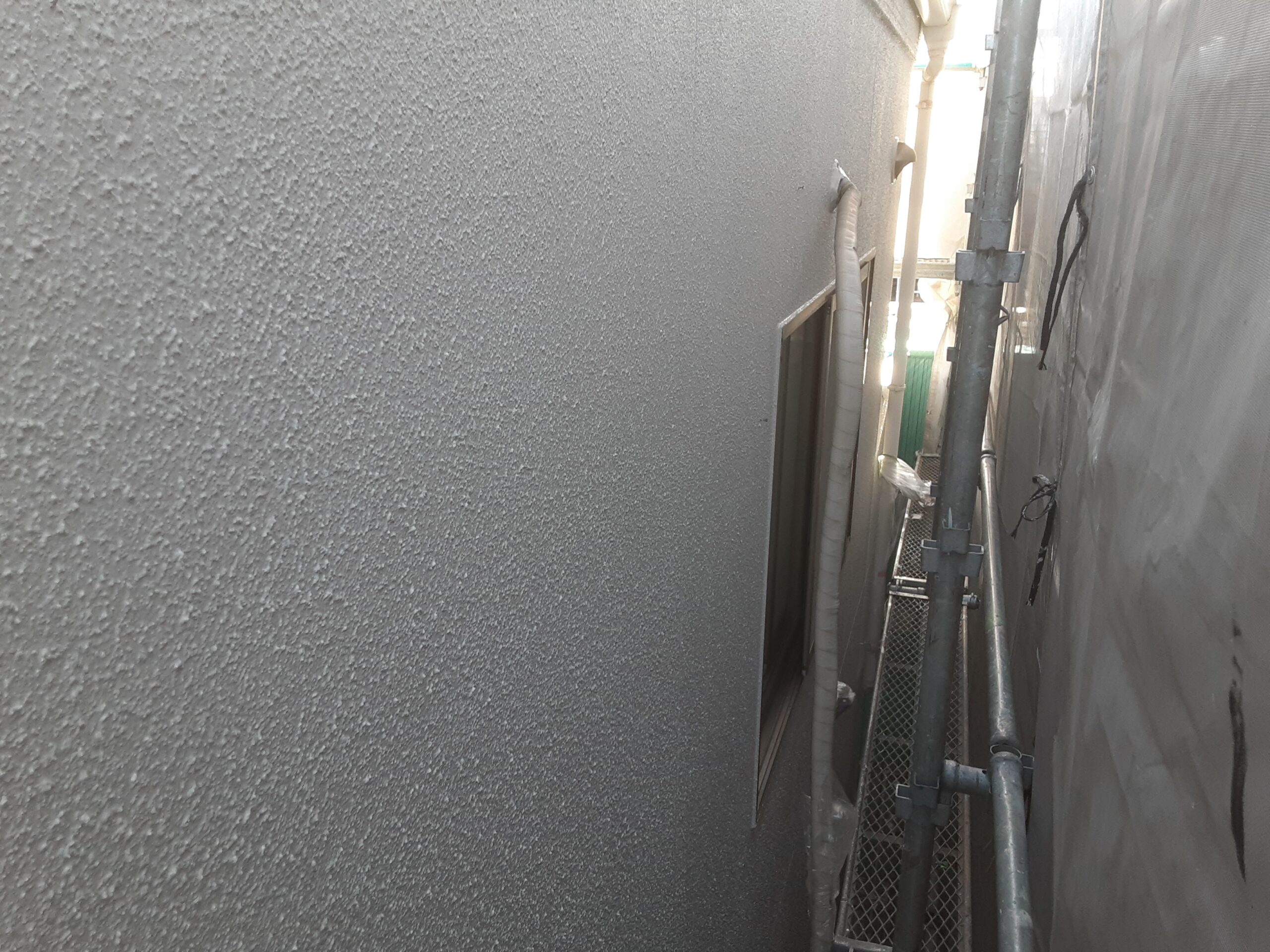 埼玉県さいたま市中央区のK様邸（木造2階建て）にて外壁の仕上げ塗装