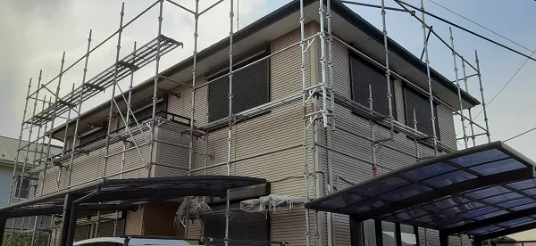埼玉県さいたま市見沼区 F様邸 屋根塗装・外壁塗装 高圧洗浄 下地処理はなぜ必要なのか (2)