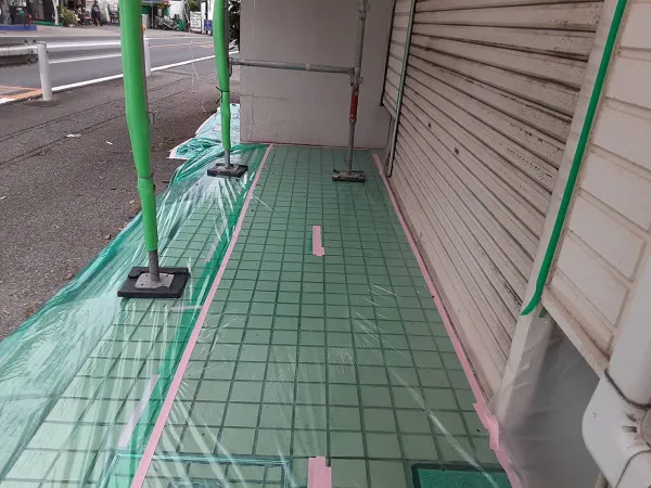 埼玉県さいたま市南区 N様邸 外壁塗装 下地処理 養生 (1)