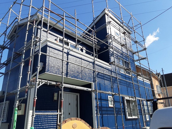 埼玉県さいたま市中央区　Y様邸　屋根塗装・外壁塗装　門塀　タッチアップ作業2 (1)