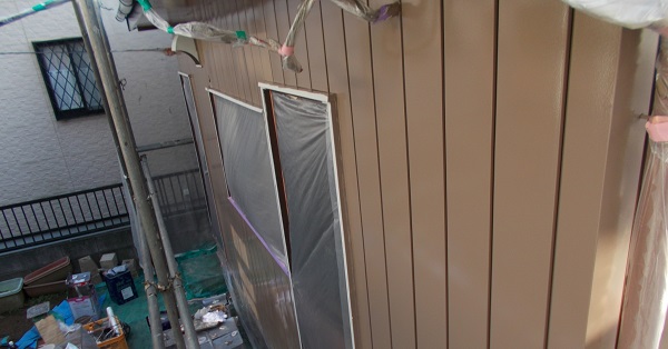 埼玉県上尾市　N様邸　外壁塗装、物置屋根塗装・外壁塗装、雨樋・ぬれん交換 (10)