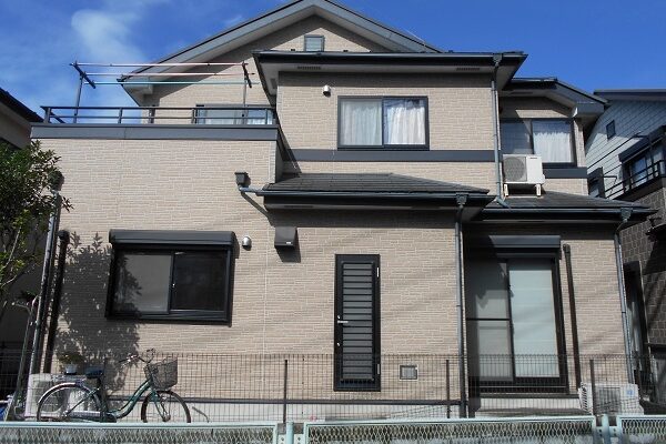 埼玉県さいたま市　S様邸　屋根塗装・外壁塗装・防水工事 (4)